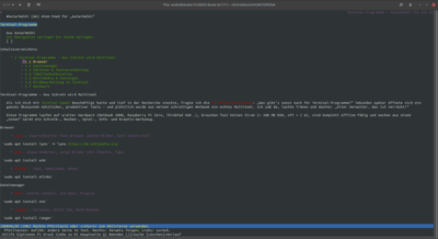 Lynx – superschneller Text-Browse