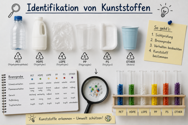 Identifikation Kunststoffe